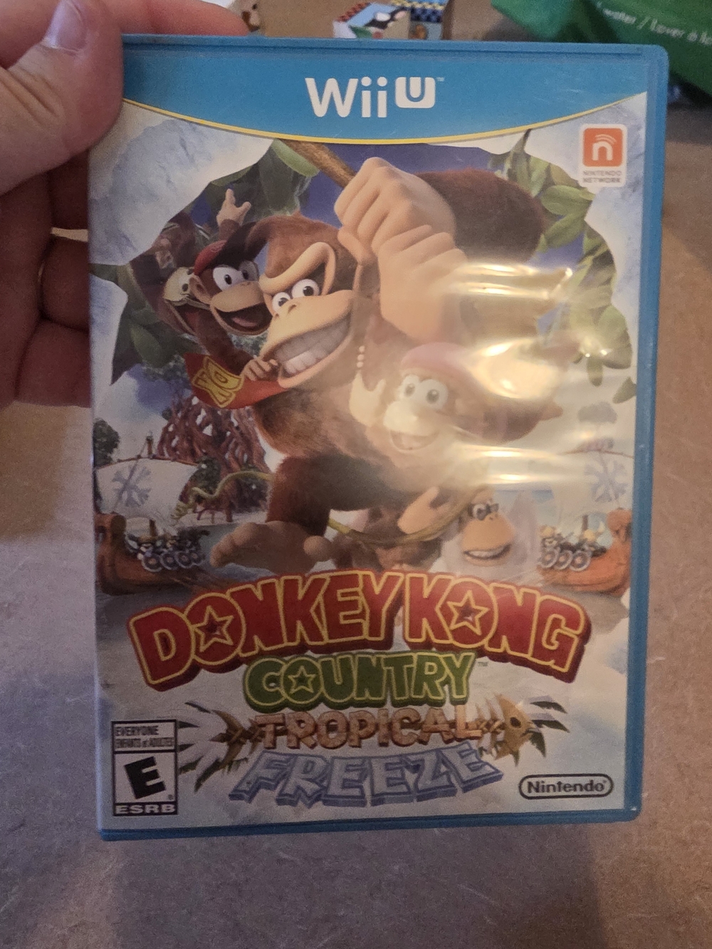 Nintendo Donkey Kong Country: Tropical Freeze - Blue Case Cover Art